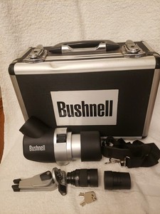 Bushnell Spacemaster 15-45×50mm Collapsible Spotting Scope Kit W/ Accessories &