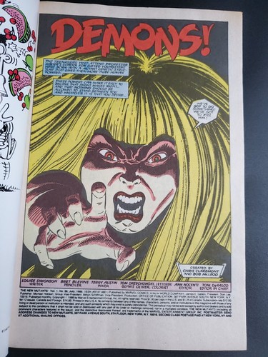 THE NEW MUTANTS #65 MARVEL COMICS 1988 high grade - Picture 6 of 7