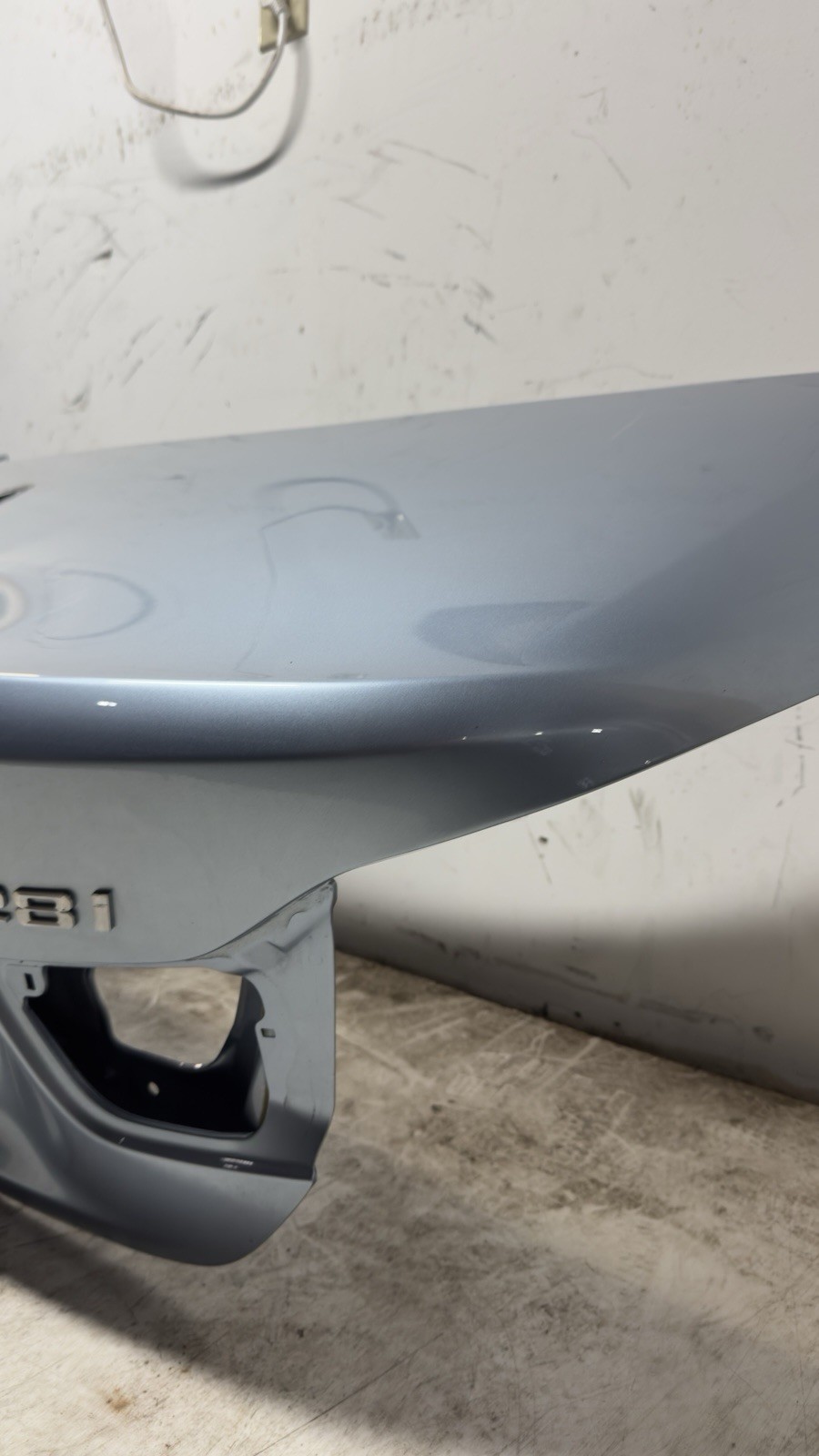 14-20 BMW F33 F83 428i 435 M4 Rear Trunk Tailgate Lid Shell Cover Blue OEM