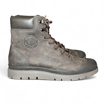 Palladium Men’s Brown Leather Lace-Up Ankle Boots Size 8 Palladium Men main image 2