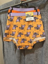 Disney girls Boy Shorts Size M 8-10 Halloween Stitch Design Year round fun 