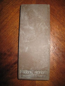 Vintage Antique Franz Swaty Austria Razor Hone Sharpening Stone