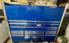 Matco 6s 3bay Toolbox Box With Hutch In Saphire Blue