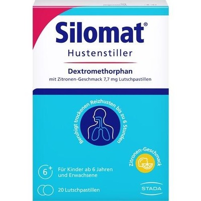 SILOMAT Hustenstiller DMP Zitron.-Geschm.7,7mg LUP 20 St. PZN 18661475