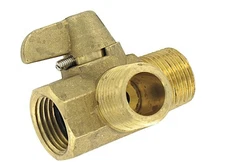Valterra P23401LF 1/2" Brass RV Bypass Diverter Valve 1/2" MPT x MPT x FPT