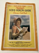 Vtg RAWLEIGH'S Good Health Guide Almanac Cookbook BOOKLET BOOK 1944 ISSUE