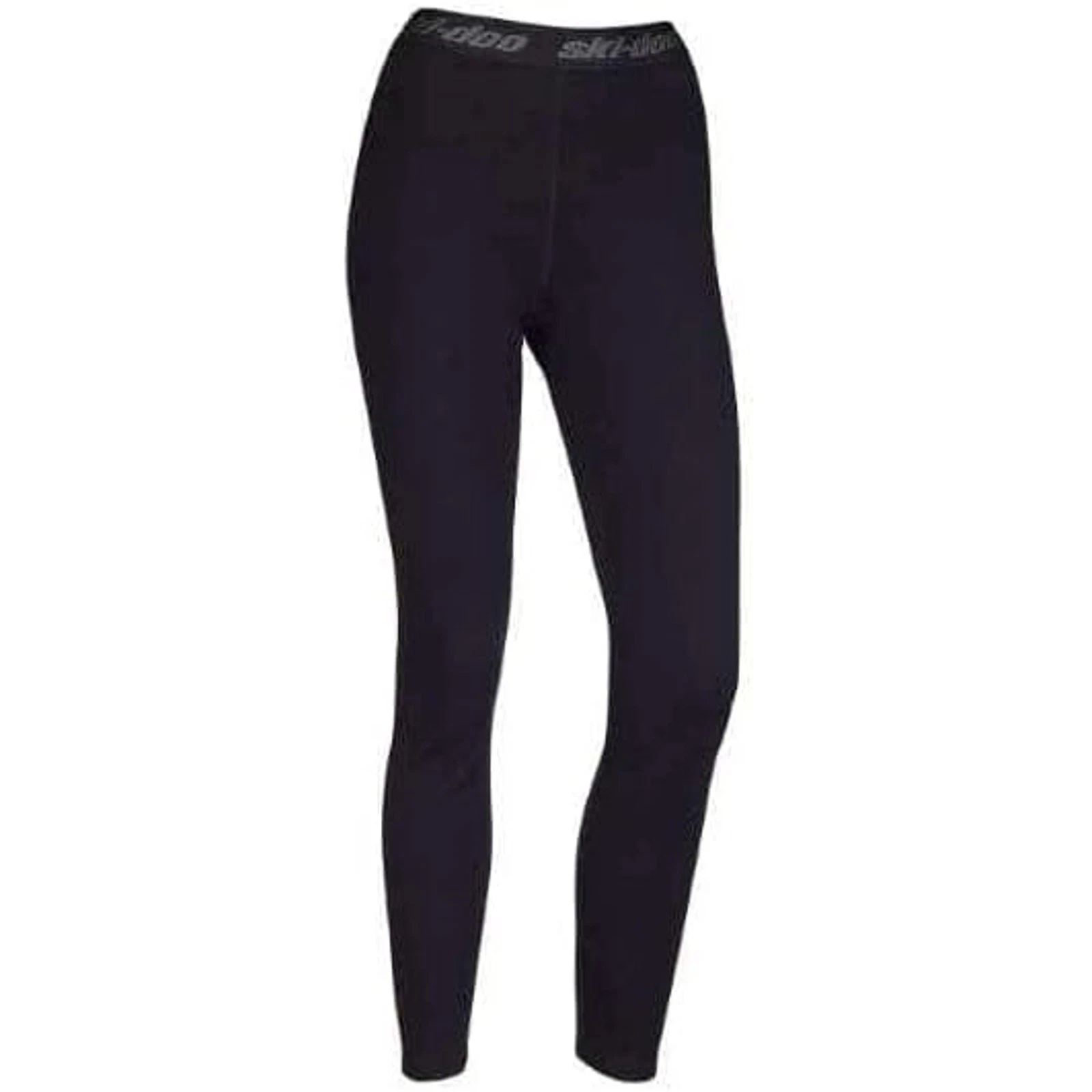 New Ski-Doo Womens Large Black Merino Wool 01 Base Layer Thermal Long Pants