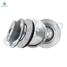 Set of 4 Front 328mm-Rear 309mm Brake Disc Rotors To 2014-2019 Toyota Highlander