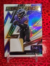 DERRICK HENRY 2025 SELECT PATCH WHITE SPARKS /99 SP-DHE RAVENS