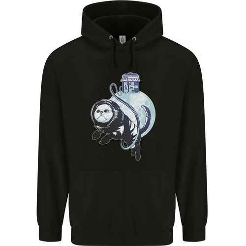 Space Astronaut Cat Funny Childrens Kids Hoodie - Picture 16 of 88