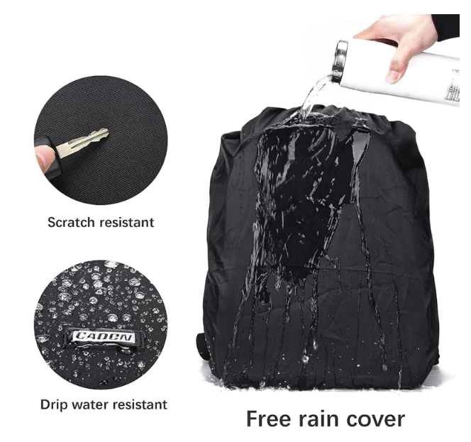 Bolsa Mochila para Cámara CADeN para Cámara DSLR/SLR Sin Espejo Impermeable con 15.6 pulgadas Foto 3 de 4