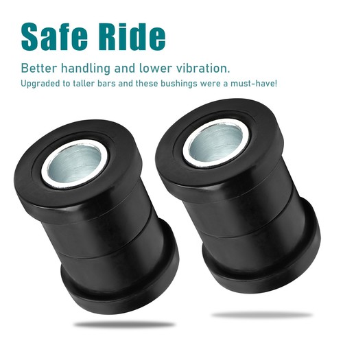 Handlebar Riser Bushings for Harley Softail Dyna FXR Sportster XL 1973-2017 - Picture 7 of 7