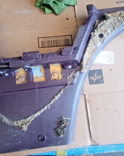 1978-88 MONTE CARLO Regal Cutlass Interior Lower Lh Sail Panel LOC-139DG - Picture 8 of 9