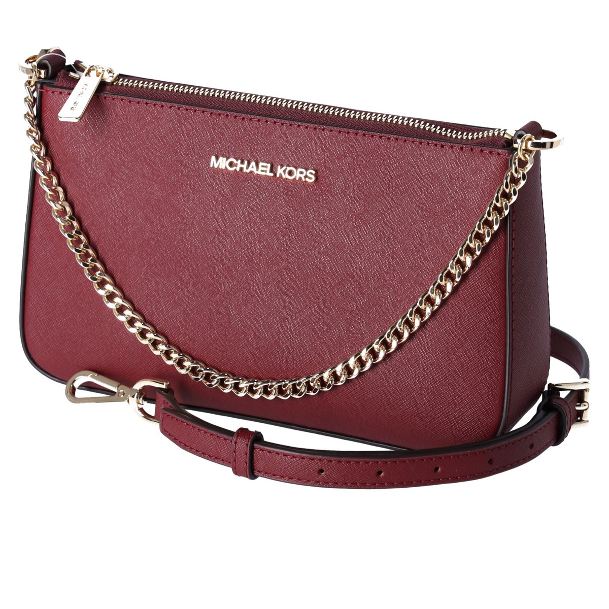 Michael Kors Jet Set Travel Medium Zip Pouchette Crossbody Michael Kors Jet Set Travel Medium Zip Pouchette Crossbody