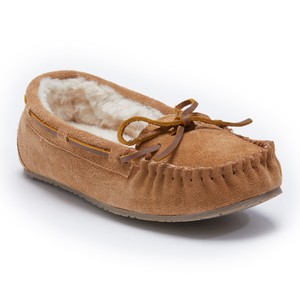 minnetonka fur lined moccasins