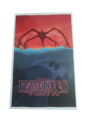 Stranger Things poster 11x17 Welcome To Hawkins Indiana, Mind