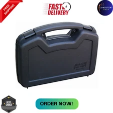 Pistol Handgun Gun Revolver Hard Case Bag Box Storage Lock Lockable Foam Carry