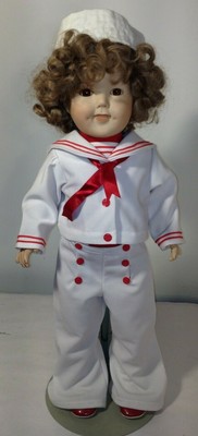 shirley temple ceramic doll