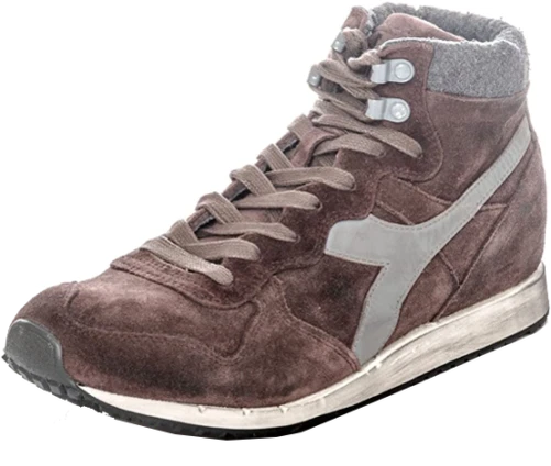 Sneakers DIADORA Shoe Casual Heritagetrident Mid S Sw Man Brown | eBay