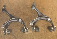 Vintage NOS NEW Campagnolo Mirage black brakes brake calipers set bremsen