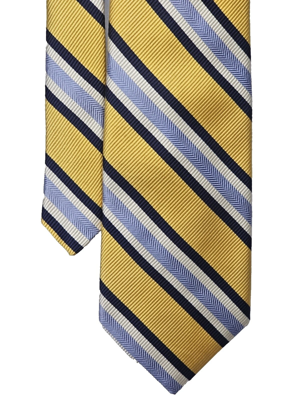 Lazos rayados Robert Talbott Mezcla de seda para hombres