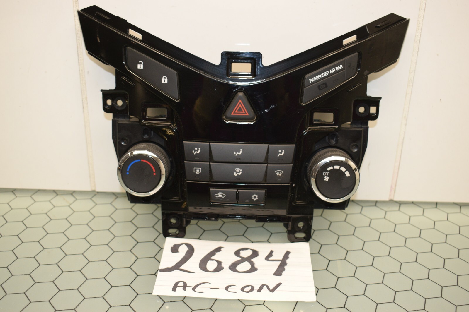 2011 2012 Chevrolet Cruze AC and Heater Control Used Stock #2684-AC 