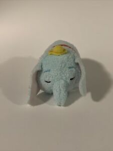 3.5"  New Disney Tsum Tsum Dumbo in hat mini Stuffed plush Toy Doll Gift