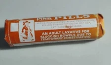 Vintage Ramons Pink Pills Laxative with Contents and Original Box Collectible
