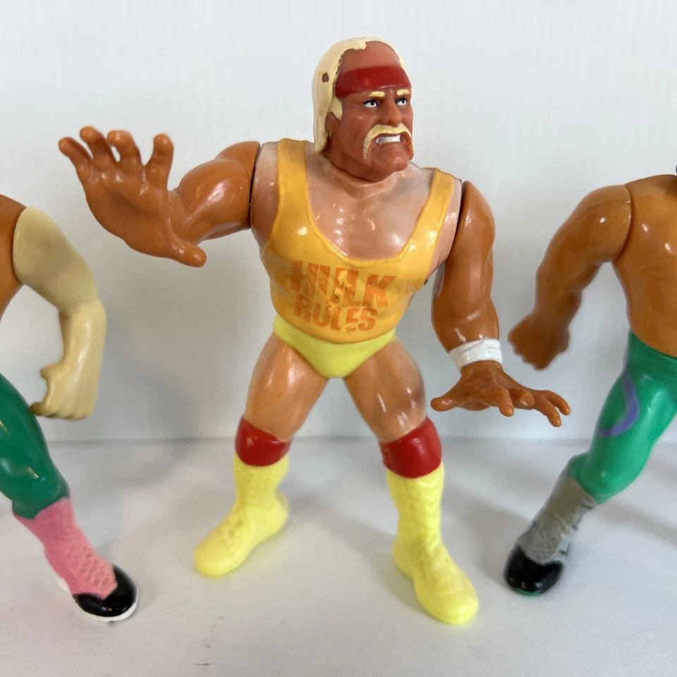 Лот 90-х WWF Hasbro борьба Халк Хоган Рик грубый Джейк змея El Matador винтажный - Изображение 3 из 4