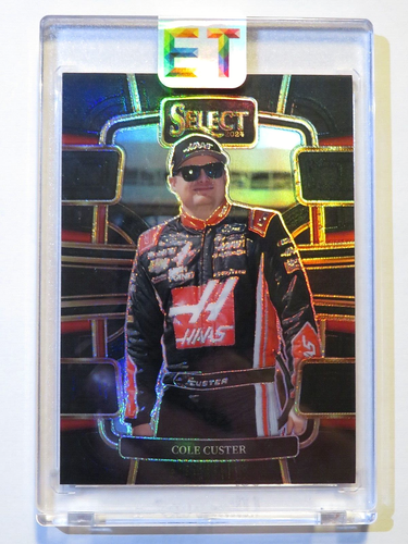 Tarjeta Prizm 2024 Panini Select Racing Nascar Cole Custer negra 1/1 SSP ¡Nm-M!! - Imagen 14 de 16