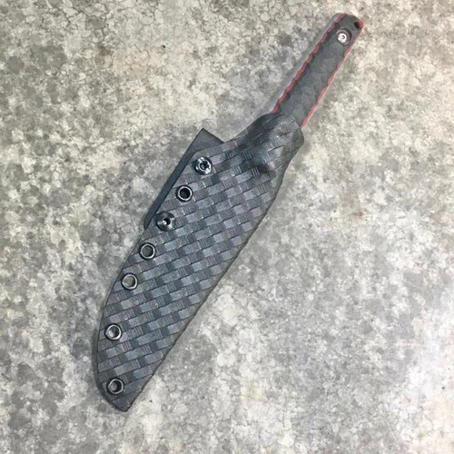 Blue Wasp knives USA custom handmade outdoors hunting knife carbon steel, EDC - Picture 6 of 6