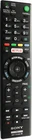 Original remote control for all Sony Bravia LED Smart TV, Netflix button