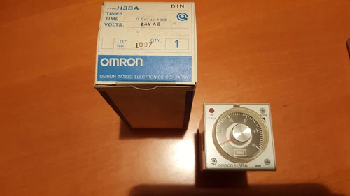 NEW- Omron H3BA Timer  - 0.5 Sec to 100 Hour 