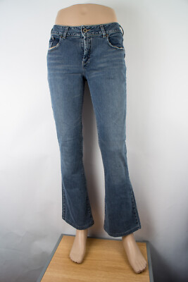 Silver Jeans Bootcut 31 X 32 Women's Denim Jeans Medium Wash Zip Fly Hemmed