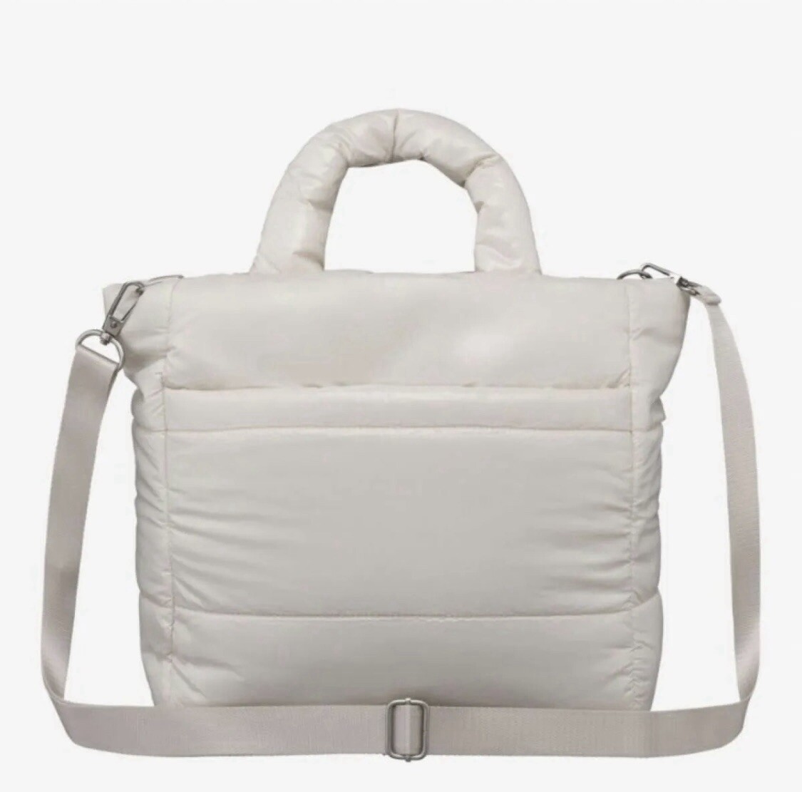 ★24-25FW★THENORTHFACE★WHITELABEL★PLUMPY TOTE BAG L The North Face Shoulder Bag Tote Bag White Label New with