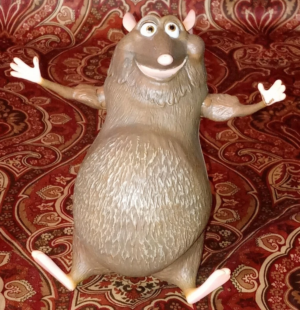 Ratatouille Action Figure Emile Sitting Talking 6" Toy New Battery Disney  Pixar | eBay