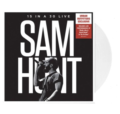 Sam Hunt - 15 in a 30 Live - 7'' Single (Body Like a Back Road ; Ex To See)