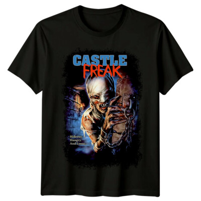 Castle Freak (1996) Movie Poster Inspired T-Shirt Retro 80s Tee