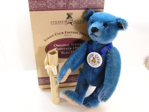 Steiff Original Teddy Bear 1908 青 35cm Steiff Original Teddy Bear 1908, 35 cm, EAN 420047, Steiff Club