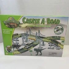 New Dinosaur World Create A Track  Create Your Own Flexible tracks toy