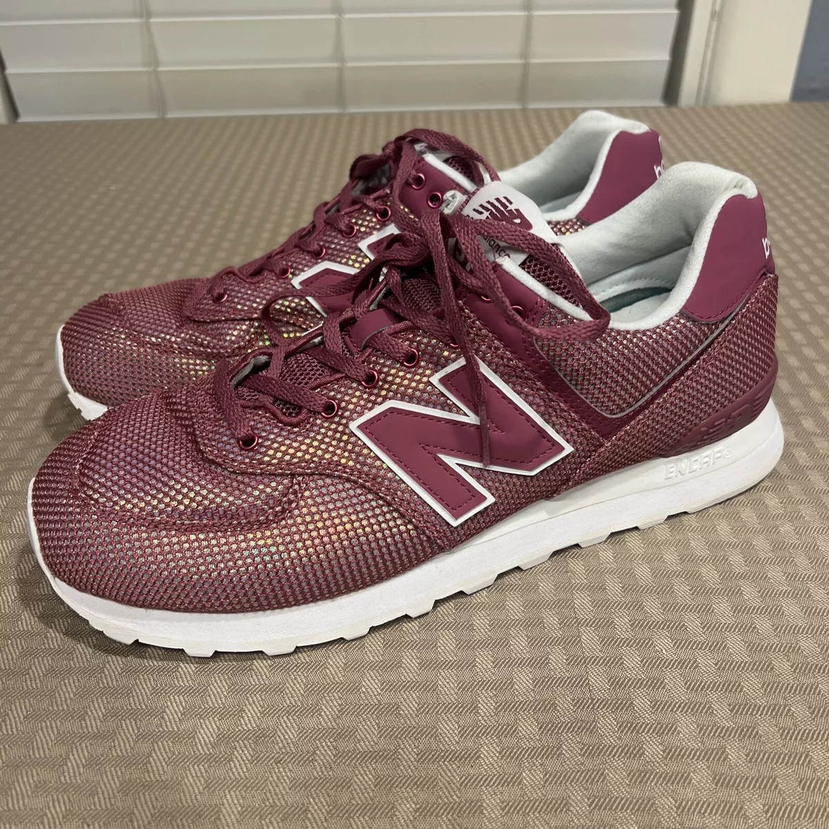 New balance sales pink metallic