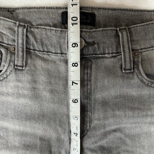 Polo Ralph Lauren Eldridge Skinny Jeans Boys Size 18 28x28 Gray Wash Stretch - Picture 9 of 16
