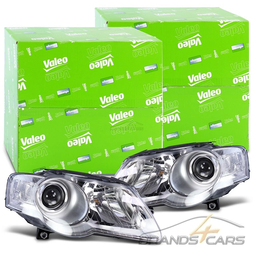 VALEO 2x SCHEINWERFER H7/H7 LINKS+RECHTS FÜR VW PASSAT B6 3C | eBay