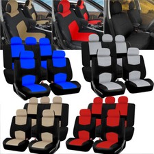 Universal Auto Seat Covers For Car Truck Suv Van Full Set Front Rear Cushion Universal Auto Seat Covers For Car Truck Suv Van Full Set Front Rear Cushion