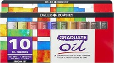 Daler Rowney Graduate Oil Paint Selection Set 10 x 38ml