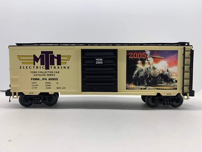 Mth Box MTH No.20-93249 40' Box Freight Car TCA Spring York 2005 O | eBay