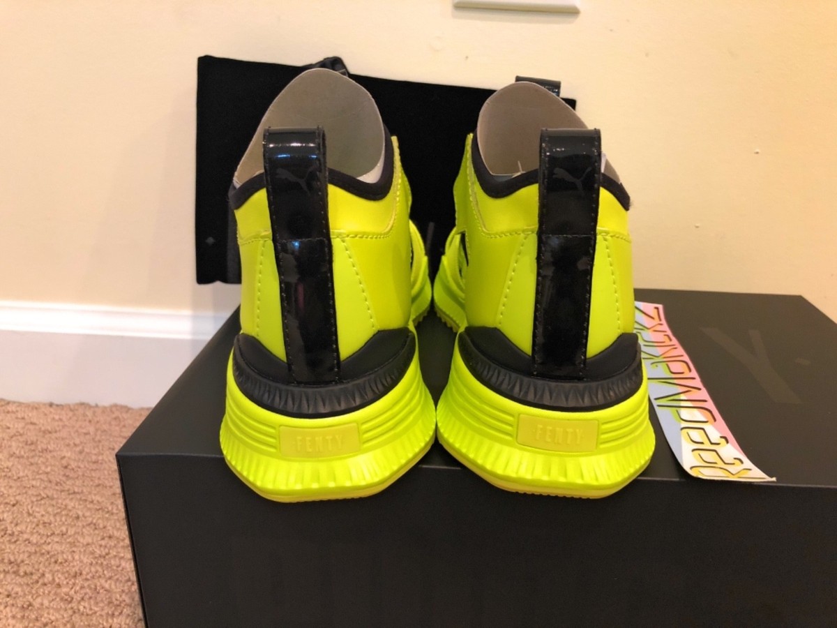 Size Fenty x Puma Avid Limepunch W for sale online