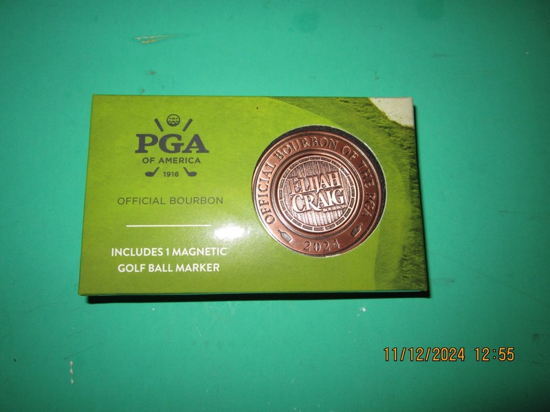 PGA  Magnetic GOLF Ball Marker ELIJAH CRAIG