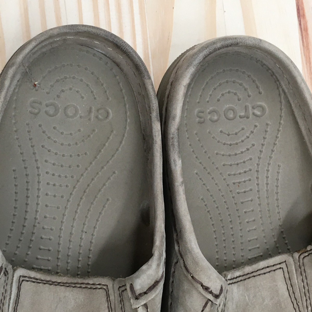 Men’s Moc Toe Slip On Croc Flat Clogs Men main image 3