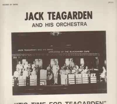 LP Jack Teagarden And His Orchestra Its Time For Teagarden sound of swing
